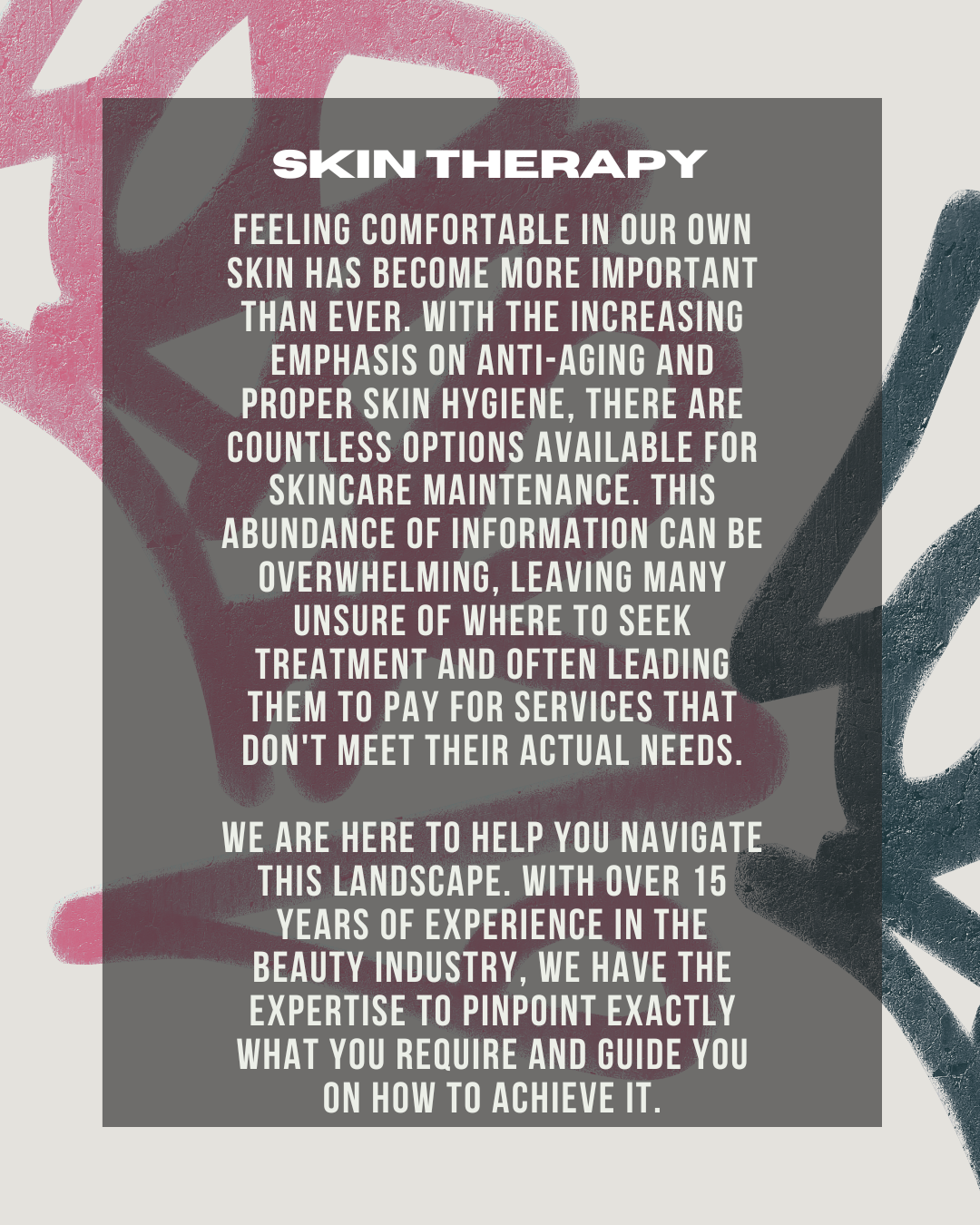 SKIN THERAPY CONSULTING SERVICES